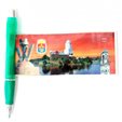 Ручка-шпаргалка сувенирная ВЫБОРГ 20см-цвет  в ассортименте